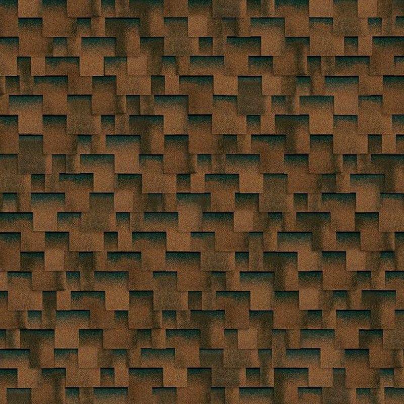 Гибкая битумная черепица Shinglas Джаз, тоскана